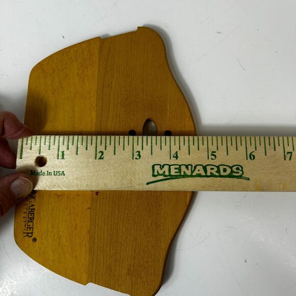 Longaberger Woodcrafts Bread Basket Wooden Dividers Set of 2 - Picture 6 of 6